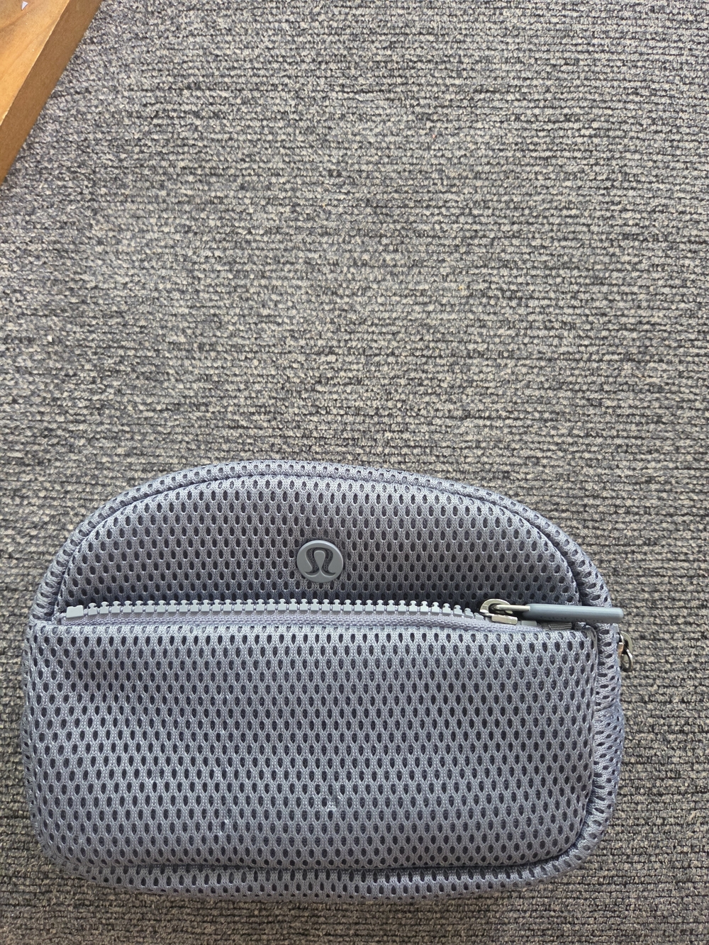 lululemon athletica Light Grey Mesh Toiletry Organizer